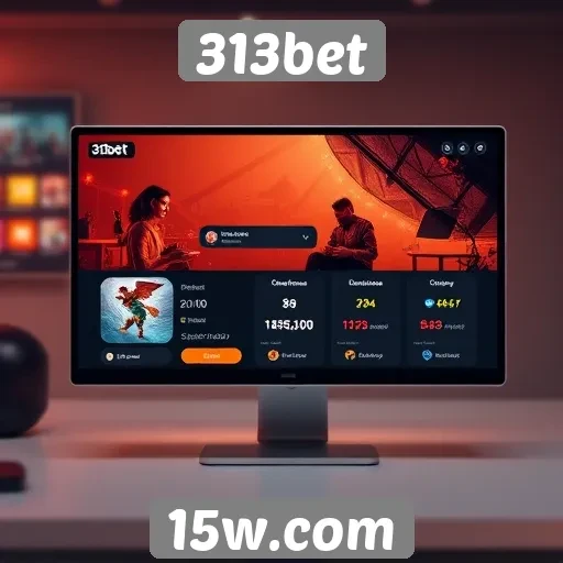 Explorando a interface do usuário do 313bet