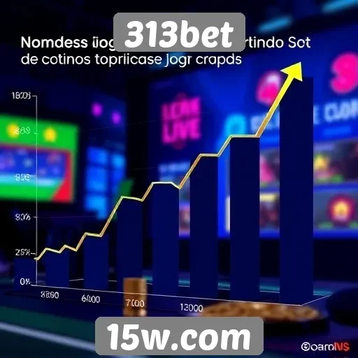 Tendências de crescimento do mercado de jogos online como 313bet