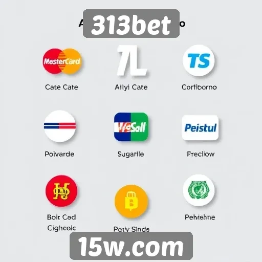 Métodos de pagamento aceitos pela 313bet