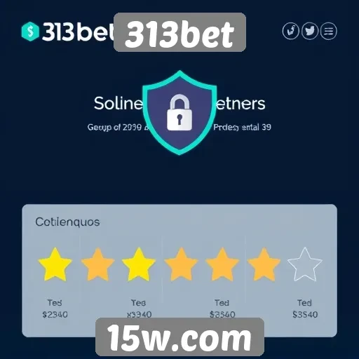 Avaliação de segurança no site 313bet