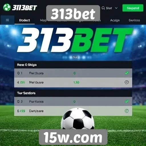 Novidades em apostas esportivas no 313bet