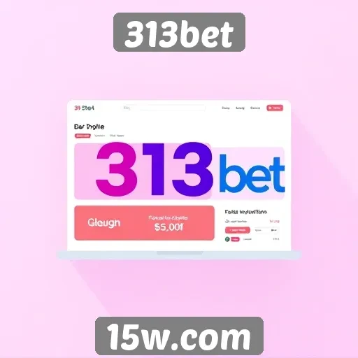 Interface do usuário do 313bet é intuitiva